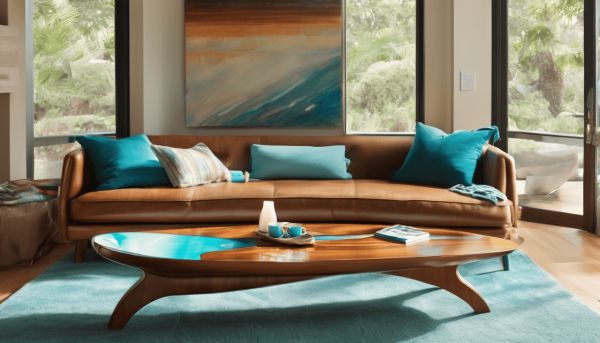 Transformez votre intérieur avec une table planche de surf unique