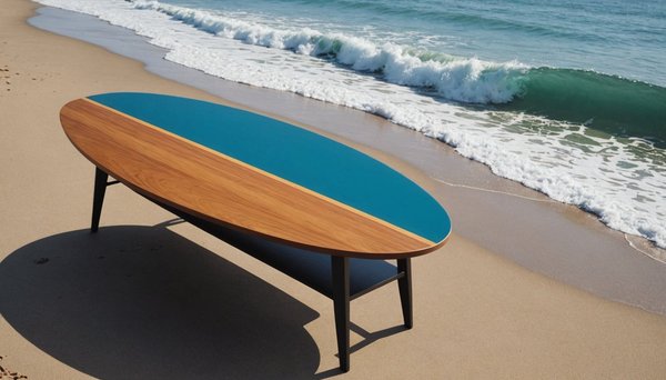 Découvrez notre sélection de tables basses surf pour un look mémorable