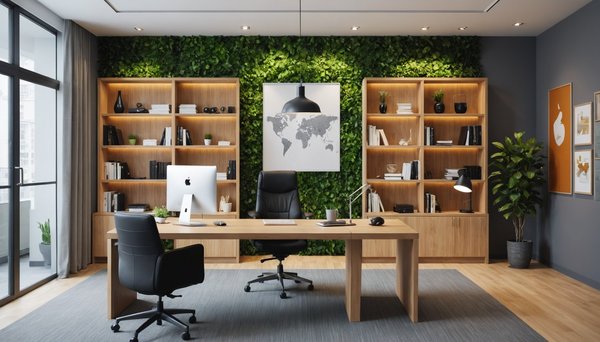 Créer un bureau professionnel durable : guide pour un aménagement éco-responsable